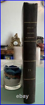 Rare Livre Les Annales 1918 Semestre Complet Parfait état illustré Hansi