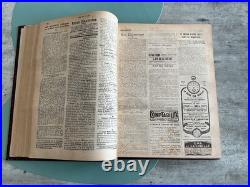Rare Livre Les Annales 1918 Semestre Complet Parfait état illustré Hansi