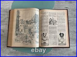 Rare Livre Les Annales 1918 Semestre Complet Parfait état illustré Hansi