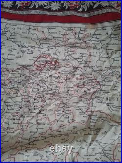 Rare Mouchoir Instruction Poilu Switzerland Soldat Suisse 1900