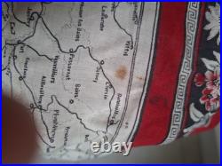 Rare Mouchoir Instruction Poilu Switzerland Soldat Suisse 1900