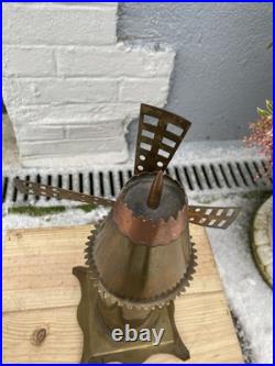 Rare Trench Art Artisanat Tranchee Moulin Tirelire 1914 1917 Campagne