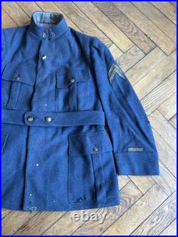 Rare Vareuse modèle 1913 Gris Fer Bleuté Du 5e Ri Paris Falaise WW1 Tranchée