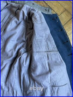 Rare Vareuse modèle 1913 Gris Fer Bleuté Du 5e Ri Paris Falaise WW1 Tranchée