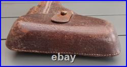 Rare WWI Etui Holster Allemand Police 1910 Pistolet Dreyse Mauser ORIGINAL