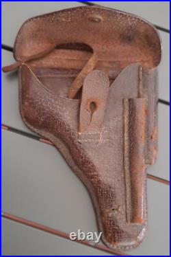 Rare WWI Etui Holster Allemand Police 1910 Pistolet Dreyse Mauser ORIGINAL