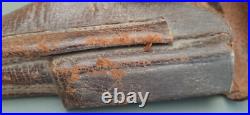 Rare WWI Etui Holster Allemand Police 1910 Pistolet Dreyse Mauser ORIGINAL
