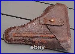 Rare WWI Etui Holster Allemand Police 1910 Pistolet Dreyse Mauser ORIGINAL