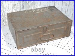 Rare casier boite de paquetage nominative soldat poilu 14 18 wwi ww1