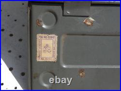 Rare casier boite de paquetage nominative soldat poilu 14 18 wwi ww1