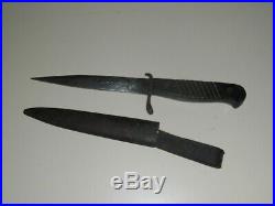 Rare couteau de botte tranchée soldat Allemand 1914-18 WW1