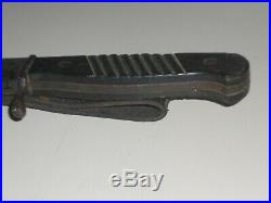 Rare couteau de botte tranchée soldat Allemand 1914-18 WW1