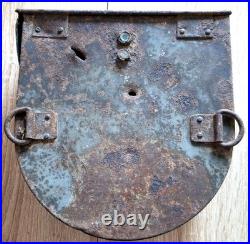 Rare étui tôle ersatz rouleau câble téléphoniste transmission allemand ww1