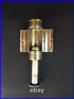 Rare lampe laiton à bougie de tranchée WW1 British Army