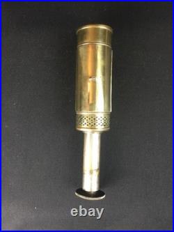 Rare lampe laiton à bougie de tranchée WW1 British Army