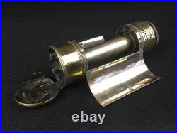 Rare lampe laiton à bougie de tranchée WW1 British Army