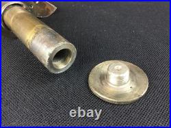 Rare lampe laiton à bougie de tranchée WW1 British Army