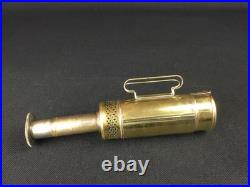 Rare lampe laiton à bougie de tranchée WW1 British Army