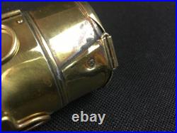 Rare lampe laiton à bougie de tranchée WW1 British Army