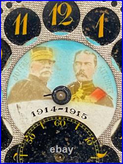 Rare montre offerte par le générale Joffre sur le Front en 1915
