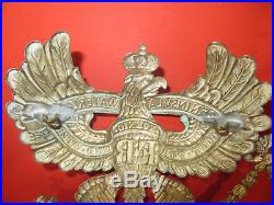 Rarissime et magnifique plaque du 10 ème Bataillon de Pionnier Prussien, mod. 95