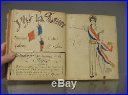 Recueil de chansons du soldat Badaire René du 9e regiment d'Infanterie. 1897