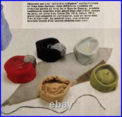 Reproduction Chéchia Zouave/tirailleur Taille 58/59 Ww1 1914 1918 Militaria