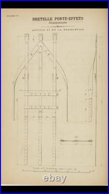 Reproduction Portemanteau De Cavalerie IIIème République Militaria