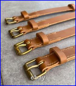 Reproduction de courroies de sacoches pour officier