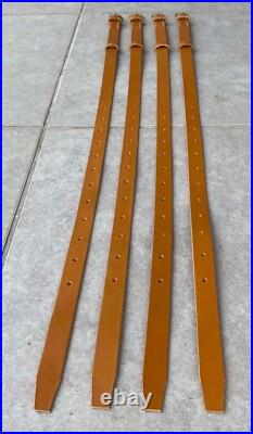 Reproduction de courroies de sacoches pour officier
