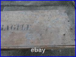 SAPEURS POMPIERS 1880 1914 Rare Caisse Vide Grenades Harden Extinctrice