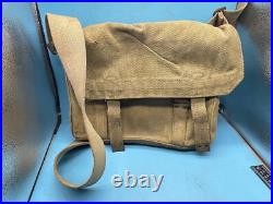 Sac Latéral Et Sangle D'Épaule Du British Army WW1 Daté De 1917 Modèle 1908