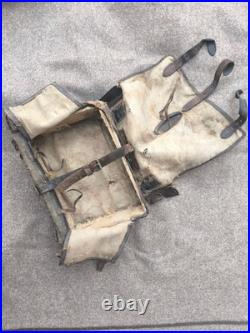 Sac a dos as de carreau 1893 poilu de 1914 cadre original cuirs retournés