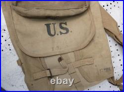 Sac à dos havresac RIA 1918 us américain wwi ww1 wwii ww2