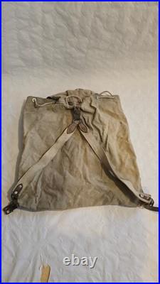 Sac à dos militaire FR WWI toile, France, état excellent