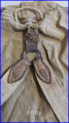 Sac à dos militaire FR WWI toile, France, état excellent