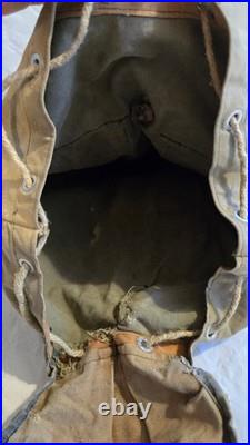 Sac à dos militaire FR WWI toile, France, état excellent