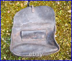 Sacoche cuir poseur de ligne transmission France ww1 1914 1918
