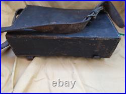 Sacoche de télégraphiste militaire de la 1ere guerre mondiale 1914 1918