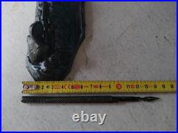 Sculpture Signée Mitrailleur 1ère Guerre Mondiale Encrier Sir de Metz. A. Ouvet