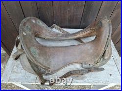 Selle US Cavalerie Mac Clellan ww1 Grenier