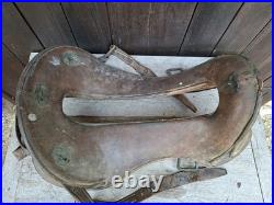 Selle US Cavalerie Mac Clellan ww1 Grenier