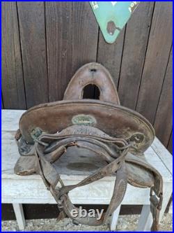 Selle US Cavalerie Mac Clellan ww1 Grenier