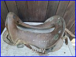 Selle US Cavalerie Mac Clellan ww1 Grenier