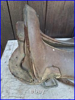 Selle US Cavalerie Mac Clellan ww1 Grenier