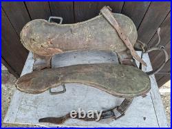 Selle US Cavalerie Mac Clellan ww1 Grenier