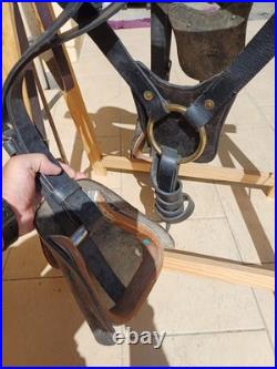Selle de cavalerie américaine McClellan M1904 originale du 3rd Cavalry Regiment
