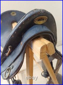 Selle de cavalerie américaine McClellan M1904 originale du 3rd Cavalry Regiment