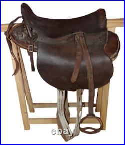 Selle de cavalerie modèle 1874 français WW1 14 18 1914 1918