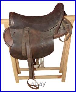 Selle de cavalerie modèle 1874 français WW1 14 18 1914 1918